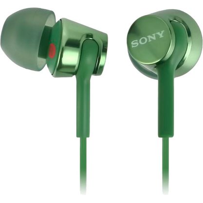 Наушники Sony MDR-EX155 (зеленый)