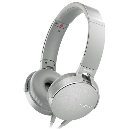 Наушники Sony MDR-XB550AP (белый)