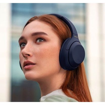 Беспроводные наушники Sony WH-1000XM4 (синий)