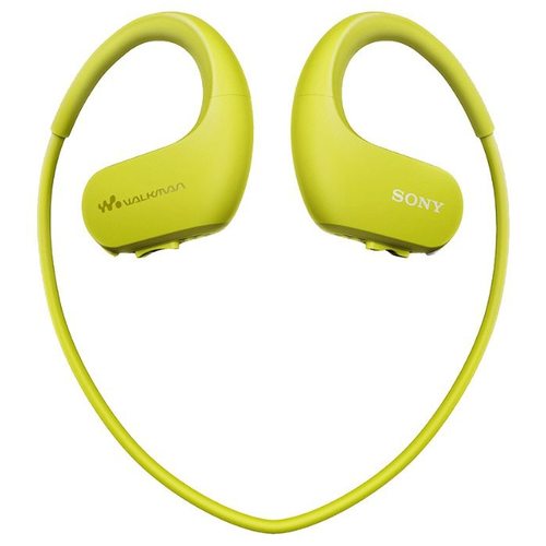 Плеер Sony NW-WS413 (зеленый/желтый)