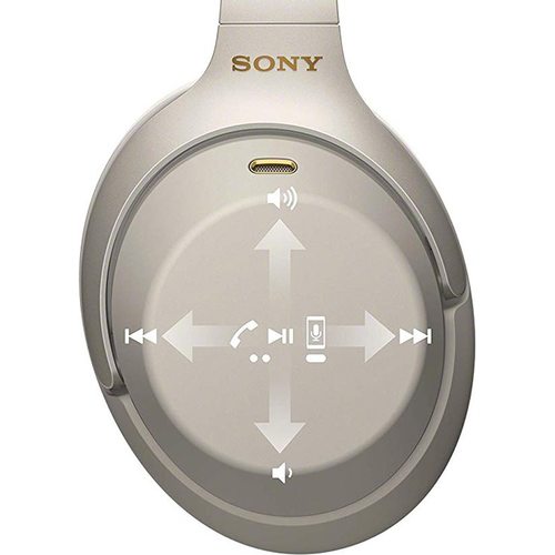 Беспроводные наушники Sony WH-1000XM3 (бежевый)