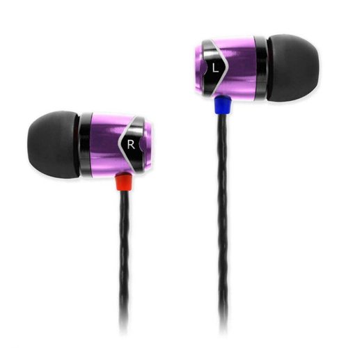 Наушники SoundMagic E10 (черный/фиолетовый)