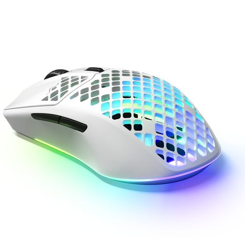 Игровая мышка SteelSeries Aerox 3 Wireless (белый)