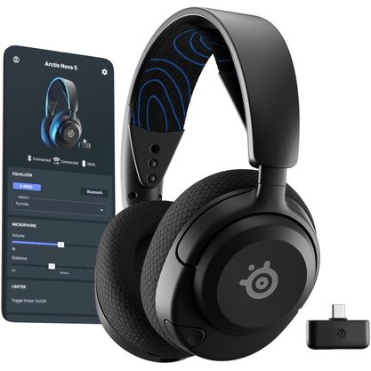 Игровые наушники SteelSeries Arctis Nova 5P (чёрный)