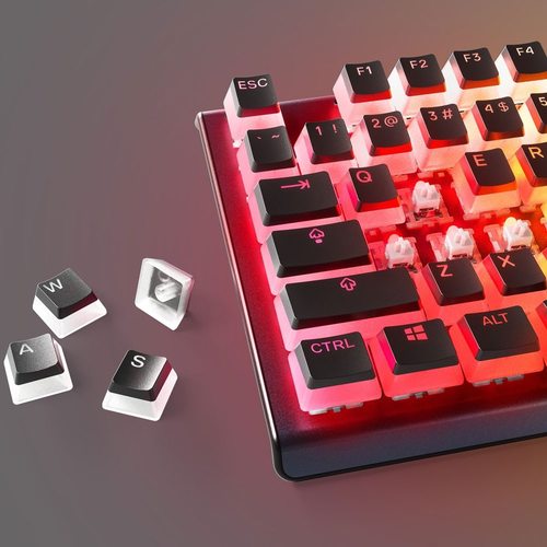 Колпачки на клавиатуру Набор кейкапов SteelSeries PrismCAPS (черный)
