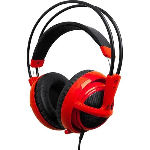 Игровые наушники SteelSeries Siberia V2 Full-size Headset (красный)