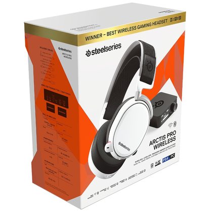Игровые наушники SteelSeries Arctis Pro Wireless (белый)