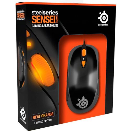 Игровая мышка SteelSeries Sensei RAW Heat Orange