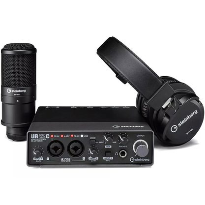 Набор для звукозаписи Steinberg UR22C Recording Pack