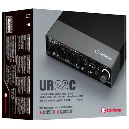 Звуковая карта (аудиоинтерфейс) Steinberg UR22C (черный)