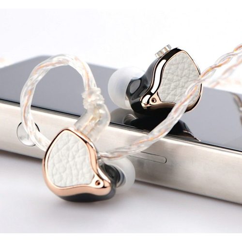 Наушники TFZ T2 Pro (белый с золотистым)