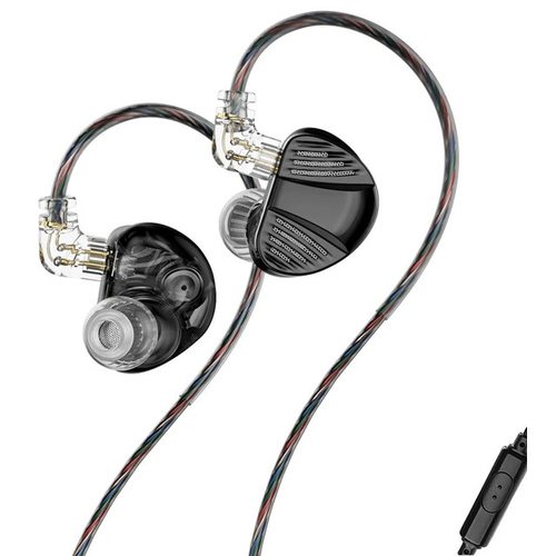 TRN V10 Pro с микрофоном 3.5 мм (черный)