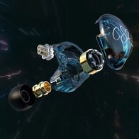 TRN CS2 (без микрофона) голубой