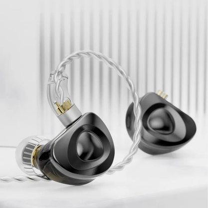 Наушники TRN MT4 без микрофона (черный)