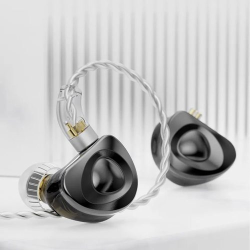 Наушники TRN MT4 без микрофона (черный)