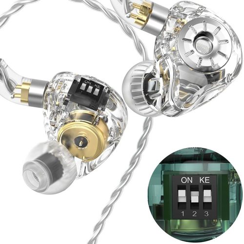 Наушники TRN ST1 Pro с микрофоном (белый)