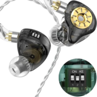 TRN ST1 Pro с микрофоном (черный) (Type-C)