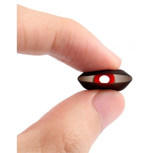 Амбушюры TRN Silicon Eartips (3 пары) (черный-красный)