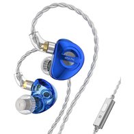 TRN MT4 Pro с микрофоном (3.5 мм) (синий)