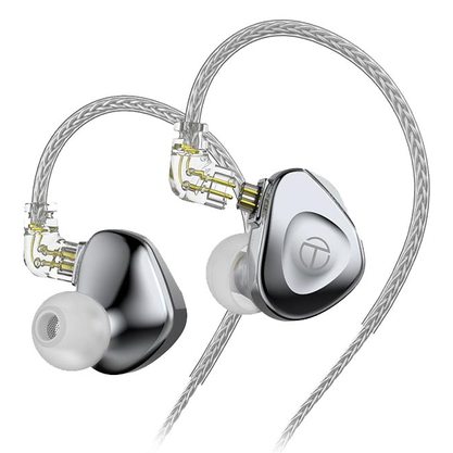 Наушники TRN BA15 (серебристый)