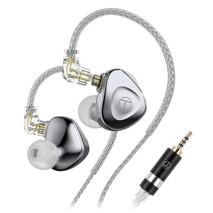 Наушники TRN BA15 (серебристый)