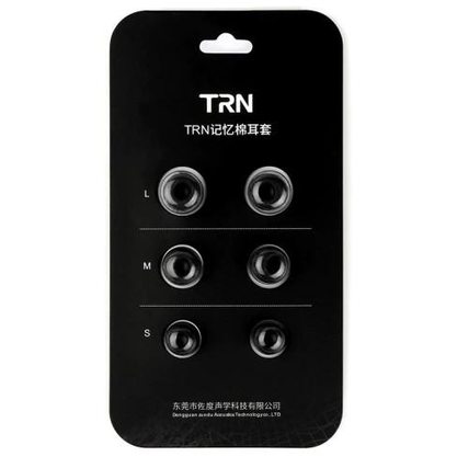Амбушюры TRN Memory Foam (3 пары, черный)