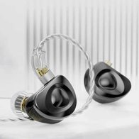 TRN MT4 Pro с микрофоном (3.5 мм) (черный)