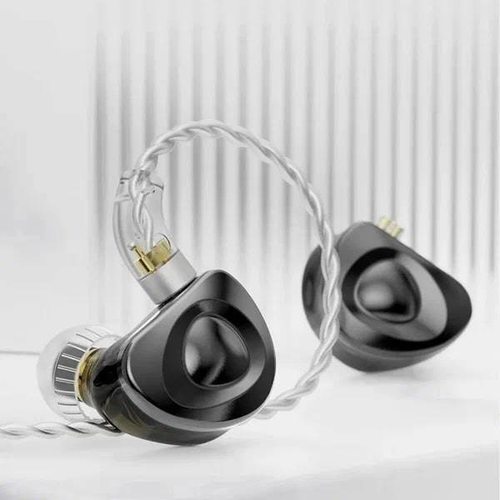 Наушники TRN MT4 Pro с микрофоном (3.5 мм) (черный)