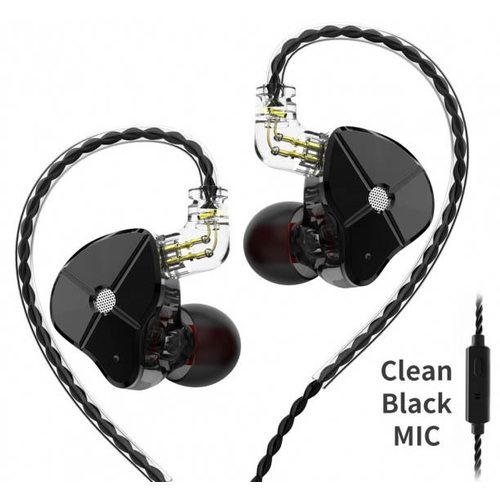 Наушники TRN ST1 с микрофоном (черный)