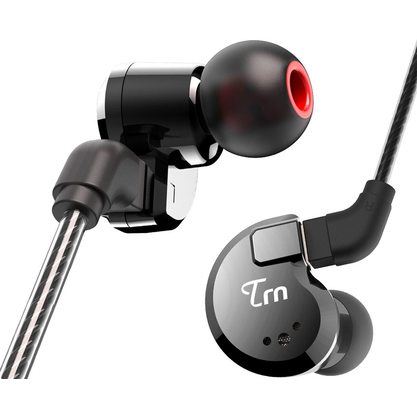 Наушники TRN V80 с микрофоном (черный)