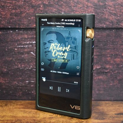 Плеер TempoTec V6 gold wheel (с кожаным чехлом)