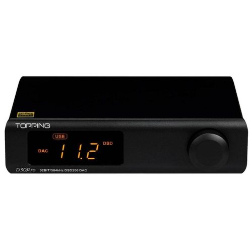 Стационарный усилитель и ЦАП Topping D30 Pro (черный)