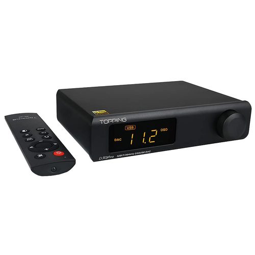 Стационарный усилитель и ЦАП Topping D30 Pro (черный)