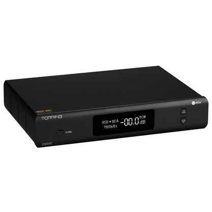 Стационарный усилитель и ЦАП Topping D90SE MQA (черный)