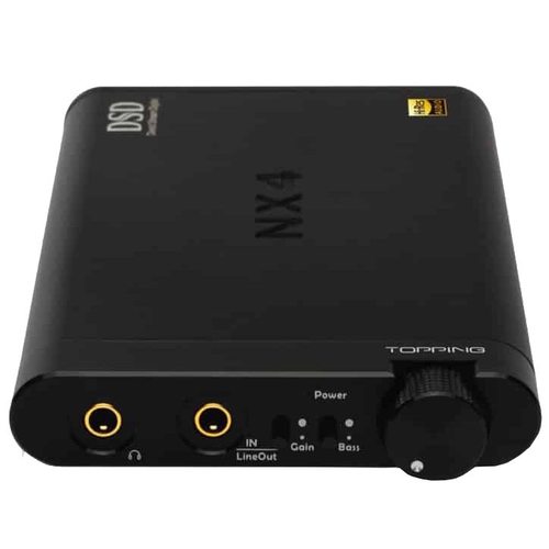 Портативный усилитель и ЦАП Topping NX4 DSD (черный)