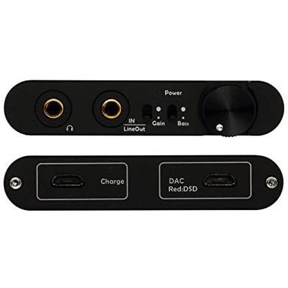 Портативный усилитель и ЦАП Topping NX4 DSD (черный)