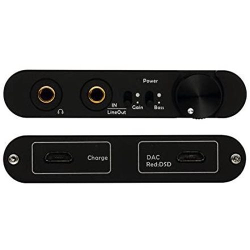 Портативный усилитель и ЦАП Topping NX4 DSD (черный)