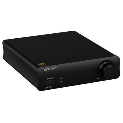 Стационарный усилитель и ЦАП Topping PA3S (черный)