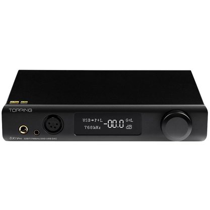 Стационарный усилитель и ЦАП Topping DX7 Pro (черный)