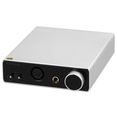 Стационарный усилитель и ЦАП Topping L50 (серебристый)
