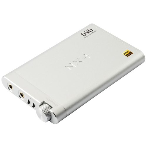 Портативный усилитель и ЦАП Topping NX4 DSD (серебристый)