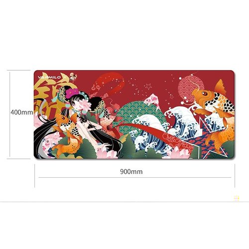 Коврик для мыши Varmilo Koi Series Peony Desk Mat XL