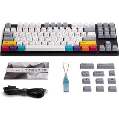 Игровая клавиатура Varmilo VA87M Vintage Days+CMYK (Red Switch)