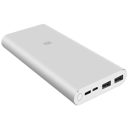 Портативное зарядное устройство (Powerbank) Xiaomi Mi Power Bank 3 10000 mah (серебристый)