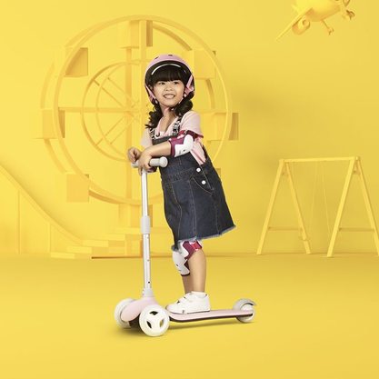 Самокат Xiaomi MiTU Rice Rabbit Scooter (розовый)