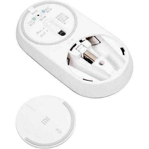 Мышка офисная Xiaomi Mi Portable Mouse (серебристый)