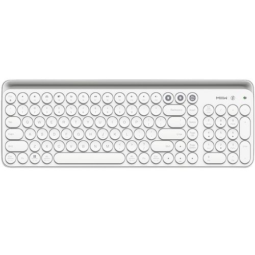 Клавиатура офисная Xiaomi MiiiW Bluetooth Dual Mode (белый)