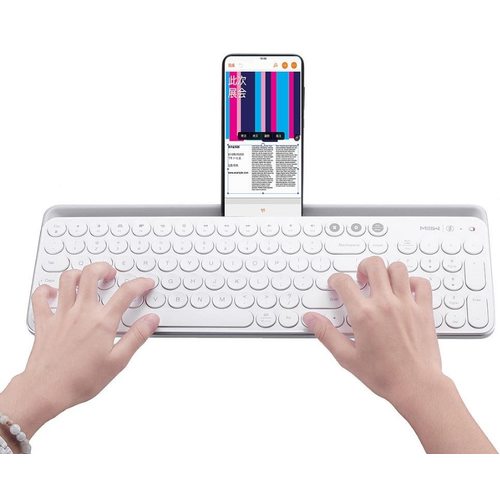 Клавиатура офисная Xiaomi MiiiW Bluetooth Dual Mode (белый)