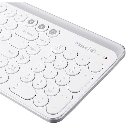 Клавиатура офисная Xiaomi MiiiW Bluetooth Dual Mode (белый)