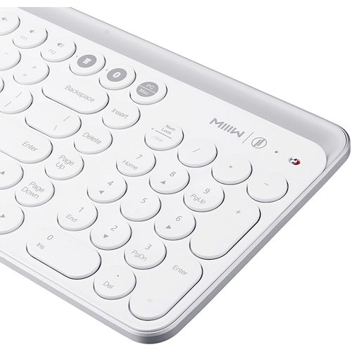 Клавиатура офисная Xiaomi MiiiW Bluetooth Dual Mode (белый)